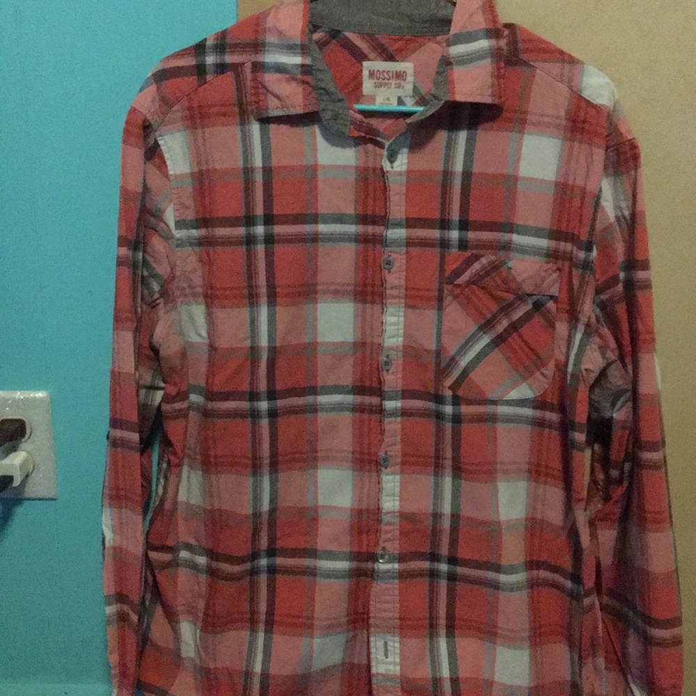 Plaid buttondown